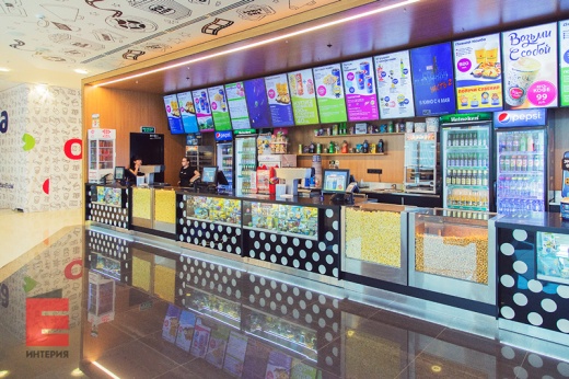 Кинотеатр СИНЕМА СТАР. Барные стойки, конобары