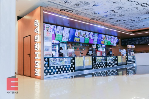 Кинотеатр СИНЕМА СТАР. Барные стойки, конобары