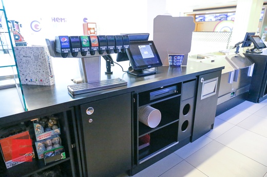 Кинотеатр СИНЕМА СТАР. Барные стойки, конобары