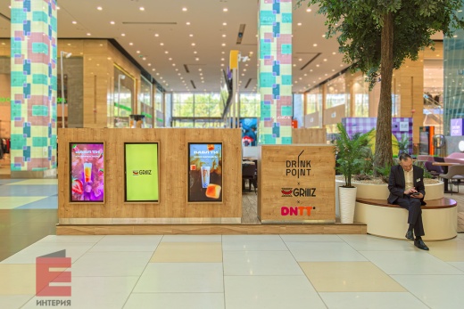 Островная стойка Donutto в ТРЦ Колумбус. Москва